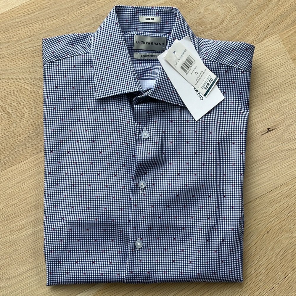 NWT Lucky Brand Slim Fit Shirt